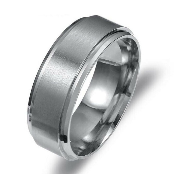 Stainless Steel Ring Size 6 - Picture 1 of 2